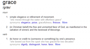 grace definition